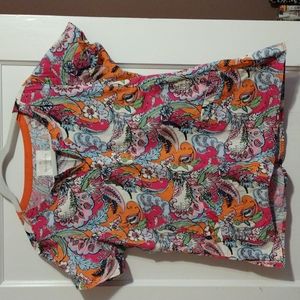 Vera Bradley scrub top for women